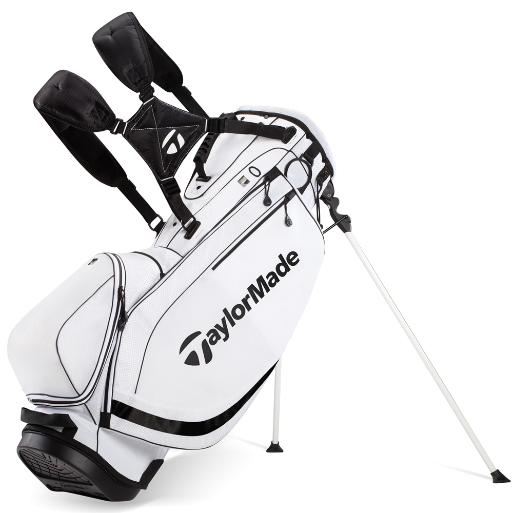 TaylorMade Stratus Stand Bag White/Black