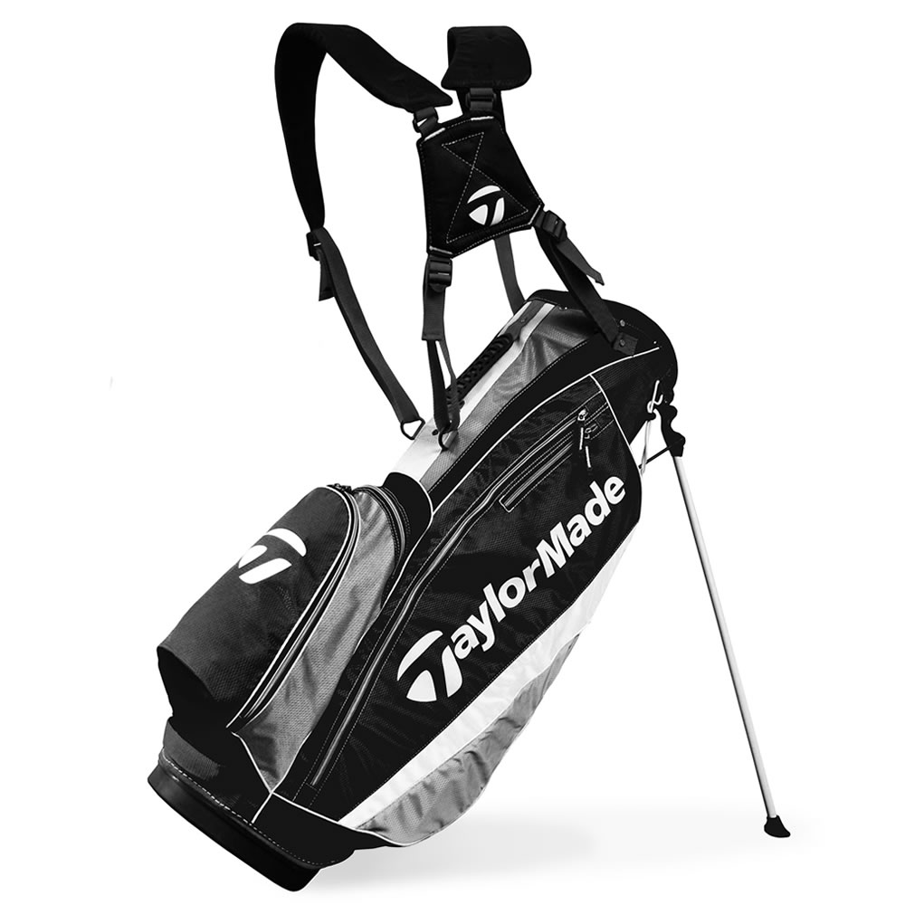 TaylorMade TM Stand Bag Black/Charcoal/White