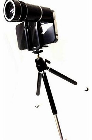 TB1 Products 10X Optical Zoom Telescope Camera Lens For Apple iPhone 5 with Tripod