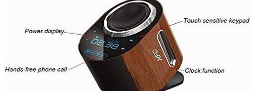 Best Quality WOODEN EFFECT WIRELESS PORTABLE BLUETOOTH MINI SPEAKERS SPEAKER FOR IPHONE IPAD MP3 MIC