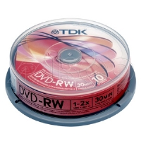 8CM DVD-RW 1.4GB 10 PK
