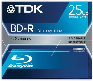 Blu-Ray DVD Recordable Disk with Copy
