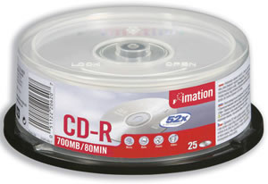 CD-R Recordable Disk Inkjet Printable on