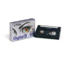 TDK Digital-8 90 Mins Tape