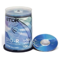 TDK DVD-R 100 PK