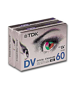 TDK DVM-60 miniDV Camcorder Tape