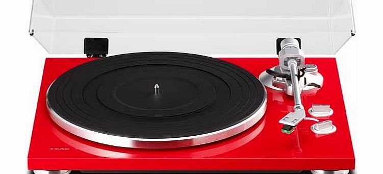 Teac Belt Drive Turntable - Red