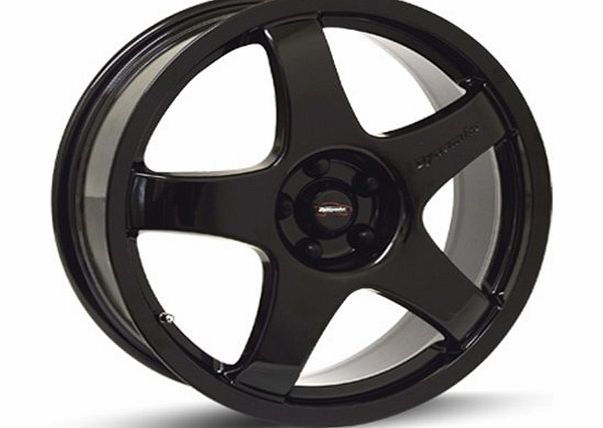 Team Dynamics 7K1-770384108 PRO RACE 3.0 Alloy Wheels, Black Gloss, Size : 17 x 7
