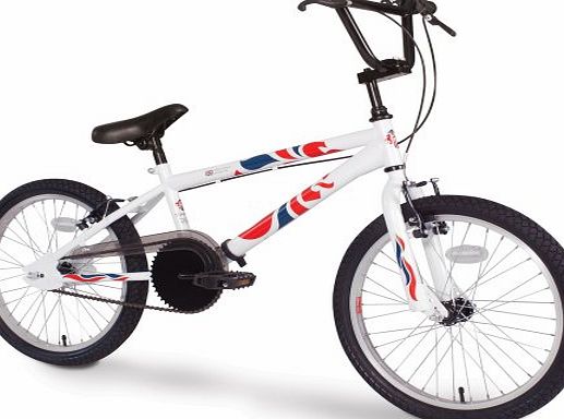 Team GB Olympics Team GB Racing BMX Bike - Red/White/Blue, 20 Inch
