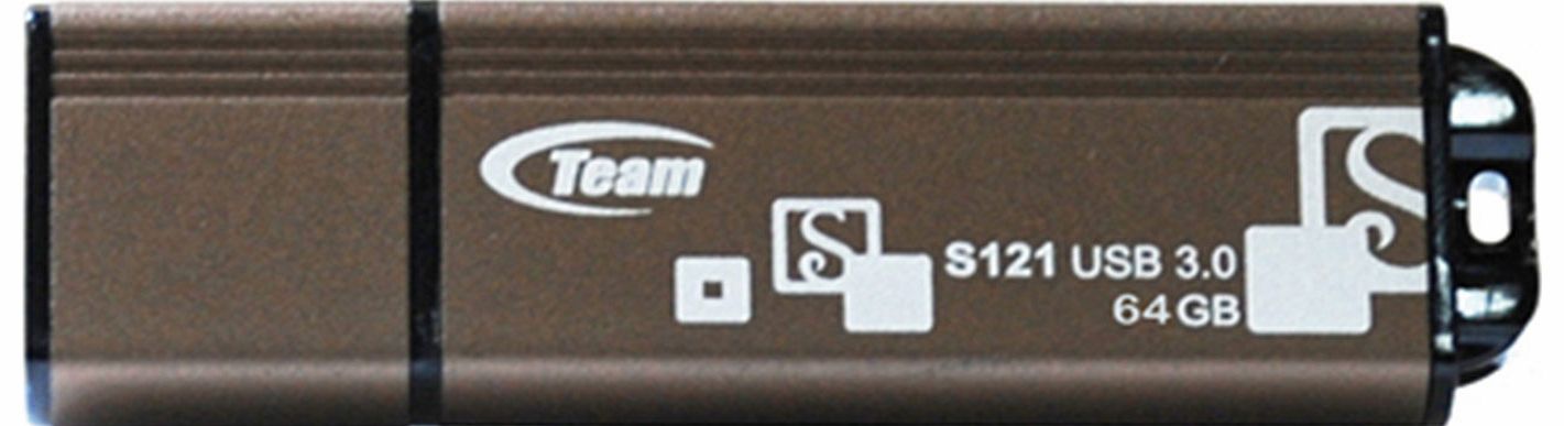 Team Group Team S121 64GB USB 3.0 Flash Drive Brown