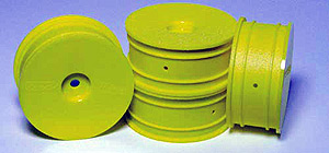 Team Orion JB Wheel Dish 26mm Yellow 4Pcs (Soft)