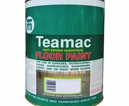 Teamac Clarik Teamac Industrial Floor Paint Interior/Exterior Forest Green 1 X 5Ltr Tin