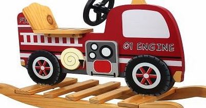Teamson Kids Fire Engine Rocker