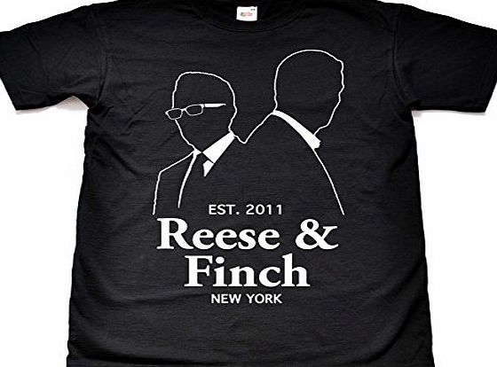 Teamzad Reese and Finch New York Black T Shirt Large