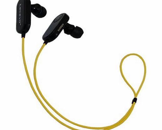 TECEVO F3 Freedom Bluetooth Stereo Earphones With Handsfree Wireless Sports Headset - Ideal for use with Apple iTouch, iPad 1 2 3 4 iPhone 3 4 4s 5 5s , HTC, Samsung Galaxy, LG, Nokia etc