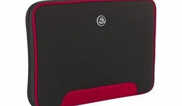 Tech Air Z Series Z0311 Clam Styled Slip Case for 16 to 17.3 inch Laptop - Black/Red