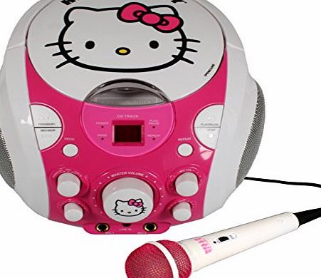 TECH TRAINING Hello Kitty Portable CDG Karaoke Machine