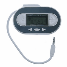 FM Transmitter with LCD Screen and USB Port