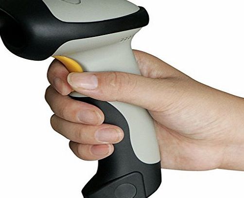 Techkoo Newest Bluetooth Handheld Barcode Scanner Wireless Handscanner Barcode Reader for Windows Devices with iPad, iPhone, Android Phones, Tablets or Computers