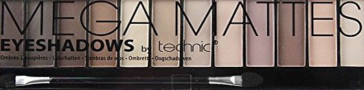 Technic Mega Matte Eyeshadow Palette 1.5 g - Pack of 12