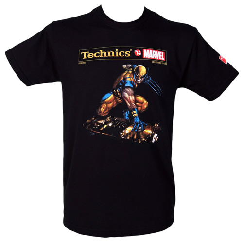Mens Wolverine Scratchin Black T-Shirt