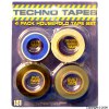 Techno Tapes Household Tape Set of 4