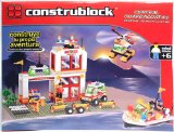 Tecnitoys Construblock - Coastguard Station - 463 Pieces (Lego Compatible) 4602