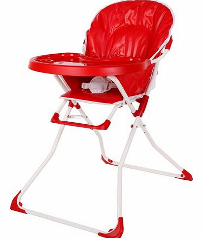 TecTake Baby Highchair red