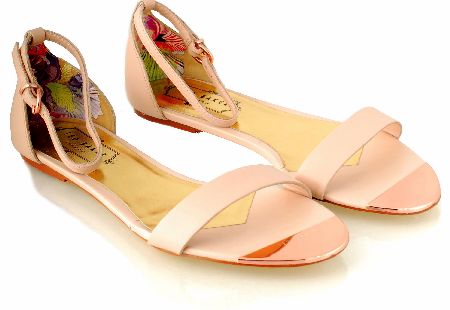 Ted Baker Ballena Nude Ankle Strap Sandals