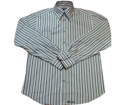 Bold stripe long sleeved shirt