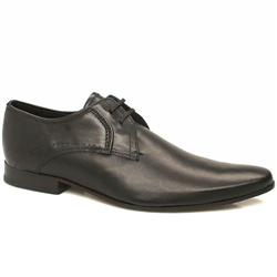 Ted Baker Male Sorrel Gibson Leather Upper Laceup in Black, Tan