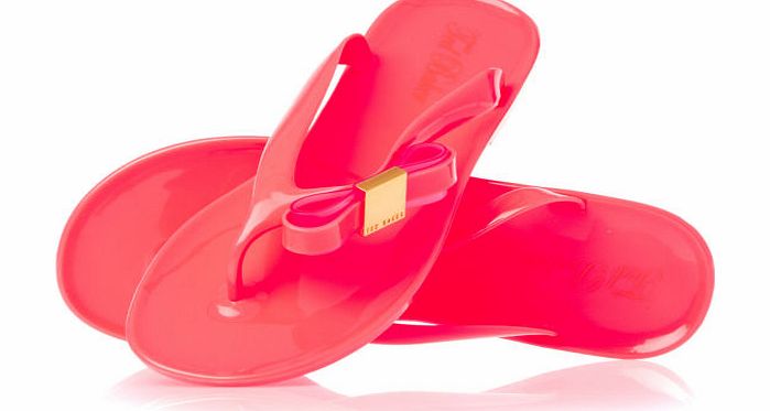 Womens Ted Baker Hatha Flip Flops - Pink