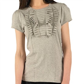 Ted Baker Womens Thallo T-Shirt With Pleated Bow
