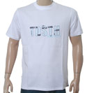 White T-Shirt with Logo