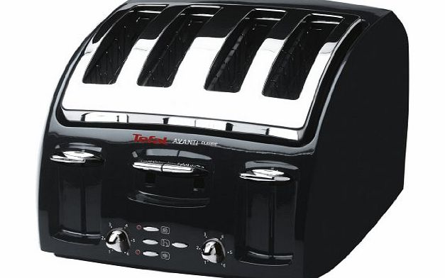 Tefal Avanti Classic 532718 Toaster - 4 Slice - Black