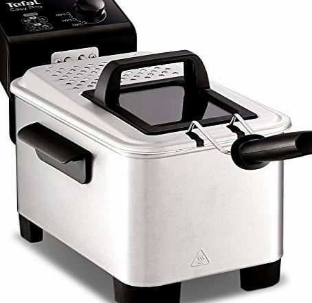 Tefal FR333040 Easy Pro Semi Professional Stainless Steel Deep Fat Fryer, 1.2 kg, 2200 W
