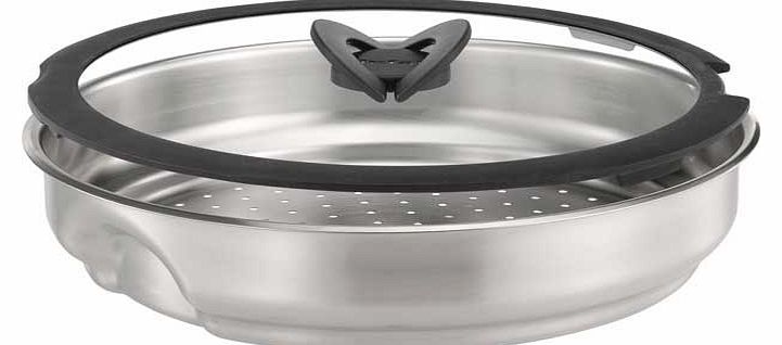 Tefal Ingenio Steamer Insert with Glass Lid