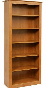 Teknik French Gardens Pine Wood Office 6 Shelf Book Case. Traditional Style Bookcase!