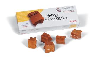 Tektronix/Xerox Compatible 016204700 5 Yellow Solid Ink Sticks