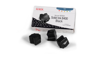 Compatible 108R00604 3 Black Solid Ink Sticks