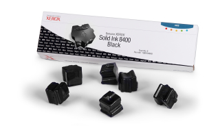 Tektronix/Xerox Compatible 108R00608 7 Black Solid Ink Sticks