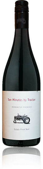 Minutes by Tractor Estate Pinot Noir 2010,