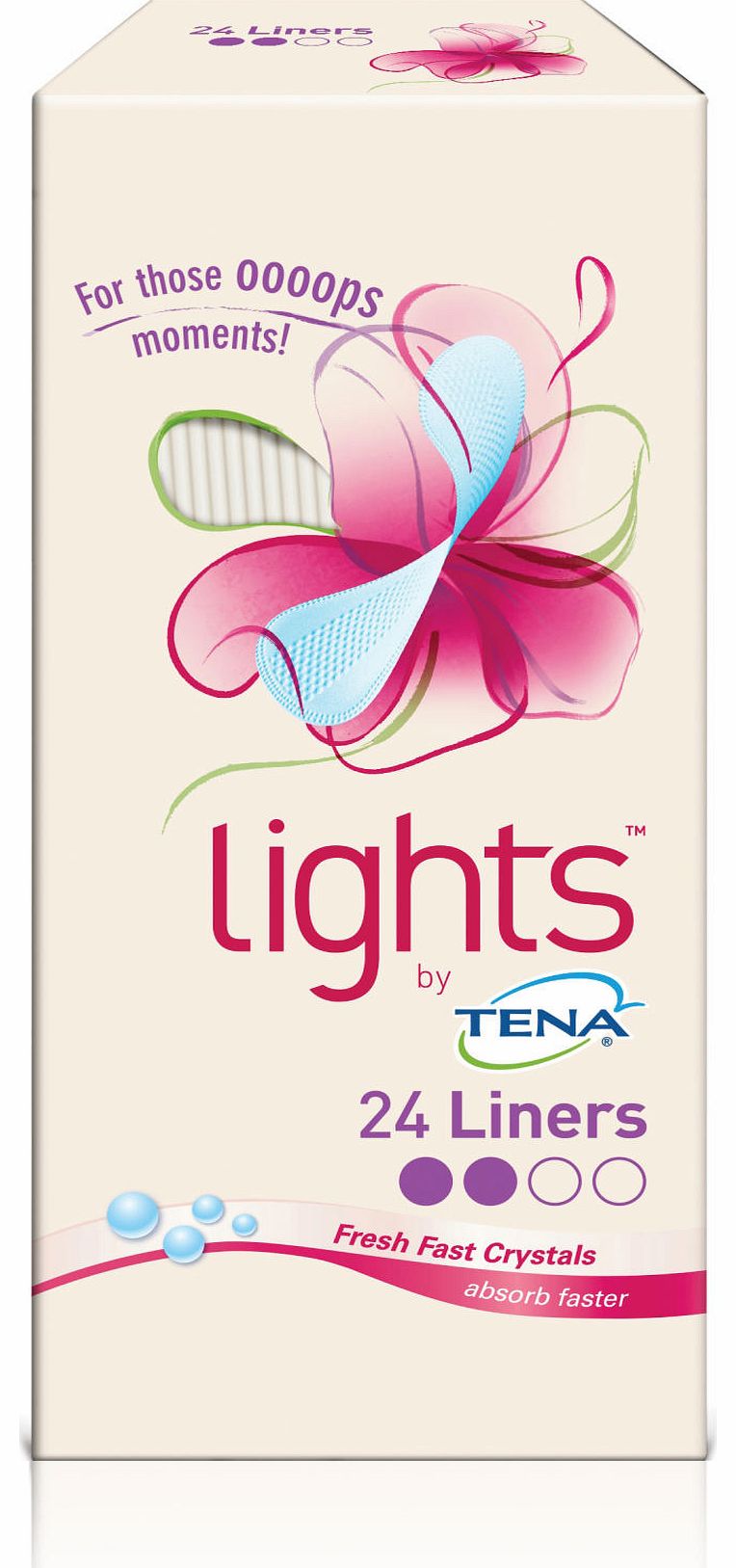 Tena Lights by TENA Liner 24s