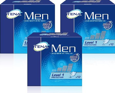 Tena, 2102[^]0074271 Men Level 1 - 36 Pads