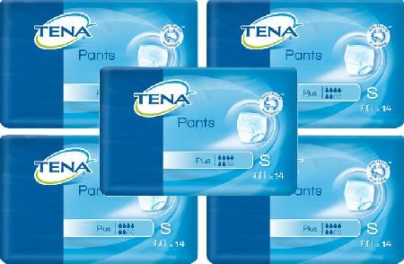 Tena, 2102[^]0099591 Pants Plus Small - 70 Pairs