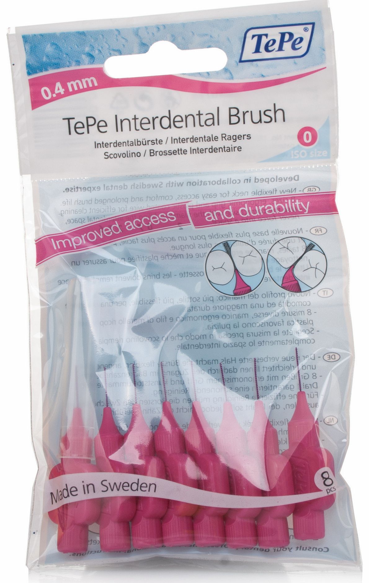 Interdental Brushes Pink