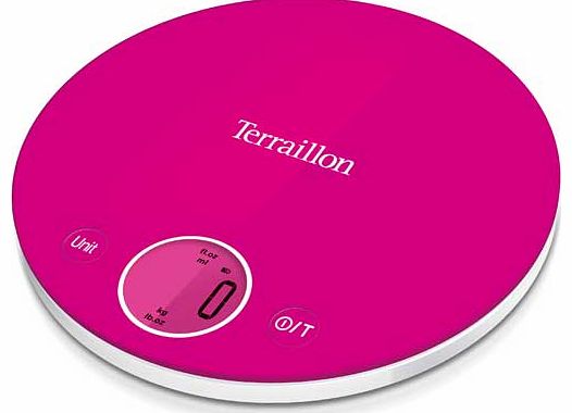 Terraillon Halo Colour 4Kg Electronic Scale - Pink