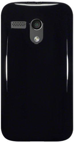 TERRAPIN  TPU Gel Skin Case/Cover for Motorola Moto G - Solid Black