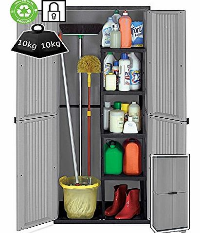 Terry Plastic Plastic Garden / Garage Storage Cupboard TD368