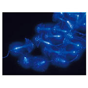 40 Blue Fibre Optic LED Firework Lights